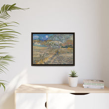 Vincent van Gogh's The Landscape at Saint-Rémy (Enclosed Field with Peasant) - NOMADEN ART GALLERY