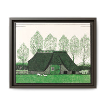 Farmhouse with thatched roof (1919) by Julie de Graag - NOMADEN ART GALLERY