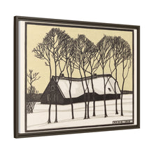 Farm in the snow (1918) by Julie de Graag