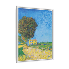 Vincent van Gogh's Avenue at Arles with houses (1888) - NOMADEN ART GALLERY