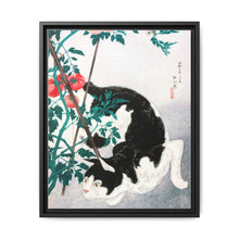 Cat with Tomato Plant (1931) print in high resolution by Hiroaki Takahashi - NOMADEN ART GALLERY