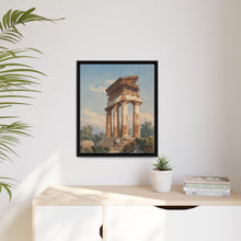 A Temple Ruin in Agrigento (c. 1825) by Carl Wilhelm Götzloff: A Classical Landscape