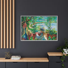 Cerca del lago (1879-1890) de Pierre-Auguste Renoir