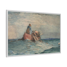 Hauling in the Nets (1887) by Winslow Homer