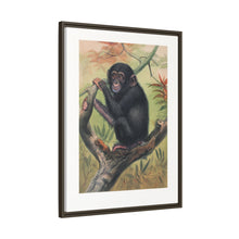The Chimpanzee from Zoological sketches (1861-1867) by Joseph Wolf and Philip Lutley Sclater.