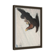 Eagle Flying in Snow (1933) by Ohara Koson