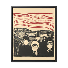 Edvard Munch's Anxiety (Angst) (1896) - NOMADEN ART GALLERY