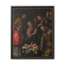 Adoration of the Shepherds with Saints Francis and Saint Carlo Borromeo by Antonio d Enrico called Tanzio da Varallo - NOMADEN ART GALLERY