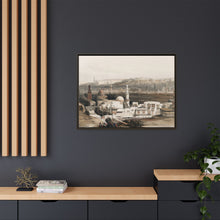 Suez Desert View: Cairo's Citzenib Gate by David Roberts - Antique Wall Art