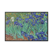 Vincent Van Gogh's Irises (1889). Famous painting, original from the J. Paul Getty Museum. - NOMADEN ART GALLERY
