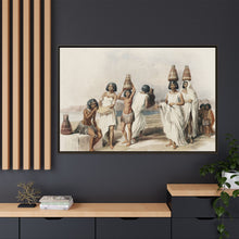 Nubian women at Kortie on the Nile illustration by David Roberts (1796–1864)