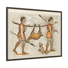 Hunter-Gatherer Mosaic: Vintage Encyclopaedia Art (1891)