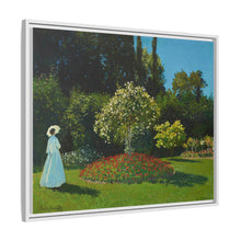Claude Monet's Lady in the garden (1867) - NOMADEN ART GALLERY
