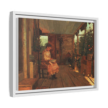 Girl Shelling Peas (ca.1873) by Winslow Homer