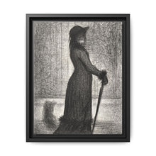 Georges Seurat's Woman Strolling (1884) - NOMADEN ART GALLERY