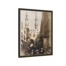 Minarets and grand entrance of the Metwaleys at Cairo illustration by David Roberts (1796–1864)