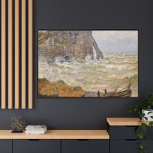 Claude Monet's Stormy Sea in Étretat (1883) - NOMADEN ART GALLERY