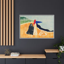 Two Women on the Shore (1898) by Edvard Munch - NOMADEN ART GALLERY