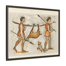 Hunter-Gatherer Mosaic: Vintage Encyclopaedia Art (1891)