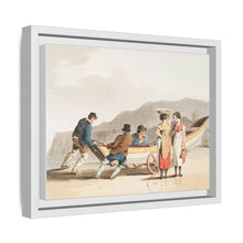 Illustration of fishermen from The Costume of Yorkshire (1814) by George Walker