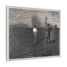 Peasants (ca. 1881–1884) by Georges Seurat