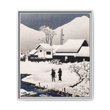 Snow at Nipponmatsu (ca.1926–1927) print in high resolution by Hiroaki Takahashi - NOMADEN ART GALLERY