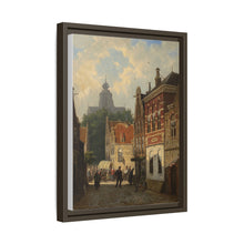Dutch Street Scene (c. 1850–55) by Cornelis Springer