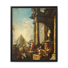 Alexander the Great at the Tomb of Achilles (ca. 1718-1719 (Baroque) by Giovanni Paolo Panini - NOMADEN ART GALLERY