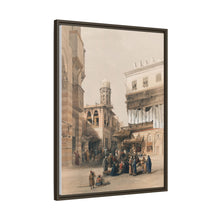 Bazaar of the coppersmiths Cairo illustration by David Roberts (1796–1864)