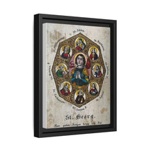 Saint George and Saint Antony of Padua, Saint Catherine of Alexandria, Saint Peter the Apostle, Saint Philomena, Saint Anne, Saint Barbara, Saint John the Baptist and Saint Agnes - NOMADEN ART GALLERY