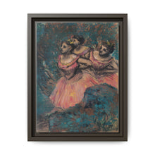 Three Dancers in Red Costume (1896) by Edgar Degas - NOMADEN ART GALLERY
