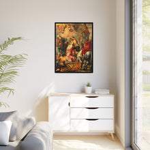 The martyrdom of Saint Apollonia. Oil painting after Jacob Jordaens.