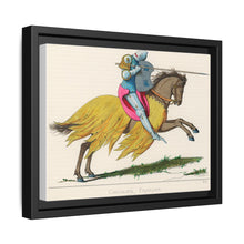 French Knight, 14th Century: Vintage Equestrian Art by Paul Mercuri (1860)