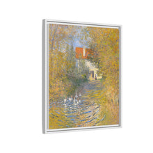 Claude Monet's The Geese (1874) famous painting. Original from the Sterling and Francine Clark Art Institute - NOMADEN ART GALLERY