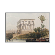 The hypaethral temple at Philae called the Bed of Pharaoh illustration by David Roberts (1796–1864) - NOMADEN ART GALLERY