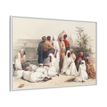 In the slave market at Cairo illustration by David Roberts (1796–1864)