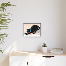 Black Cat Hissing 20th century print in high resolution by Hiroaki Takahashi