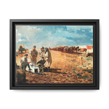 Rainy Day in Camp (1870) by Winslow Homer - NOMADEN ART GALLERY