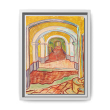 Corridor in the Asylum (1889) by Vincent Van Gogh - NOMADEN ART GALLERY