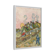 Houses and Figure by Vincent van Gogh - NOMADEN ART GALLERY