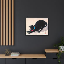 Black Cat Hissing 20th century print in high resolution by Hiroaki Takahashi