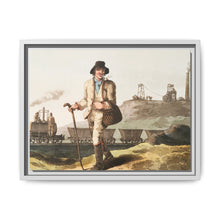 Illustration of the collier from The Costume of Yorkshire (1814) by George Walker - NOMADEN ART GALLERY