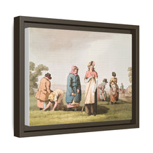 Illustration of riding the stang from The Costume of Yorkshire (1814) by George Walker