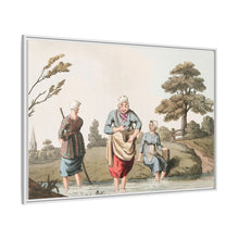 Illustration of leech finders from The Costume of Yorkshire (1814) by George Walker