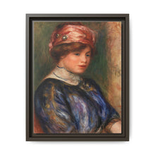 Young Woman in Blue, Bust (Jeune femme en corsage bleu, buste) (1911) by Pierre-Auguste Renoir - NOMADEN ART GALLERY