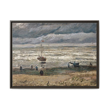 Vincent van Gogh's Beach at Scheveningen in Stormy Weather (1882) - NOMADEN ART GALLERY