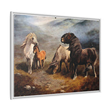Fine Horse Pulling Golden Sleigh