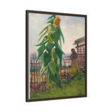 Vincent van Gogh's Allotment with Sunflower (1887) - NOMADEN ART GALLERY