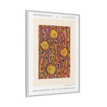Estampado floral Art Déco con plantilla de estilo oriental. Original de nuestra edición de Samarcanda de 1914.