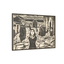 The Pretenders, the Last Hour (1917) by Edvard Munch - NOMADEN ART GALLERY